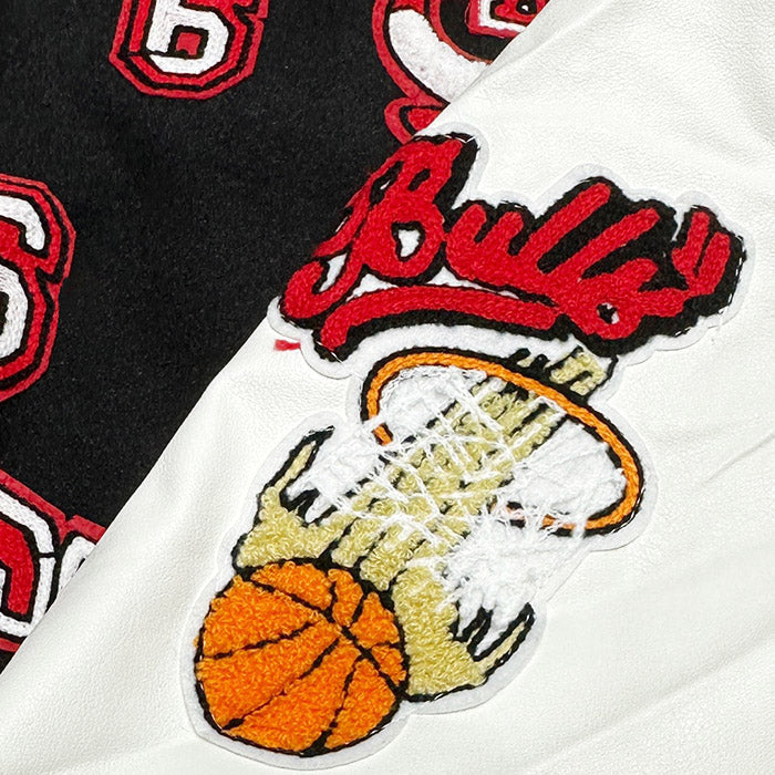 OFF WHITE x NBA team series baseball jacket