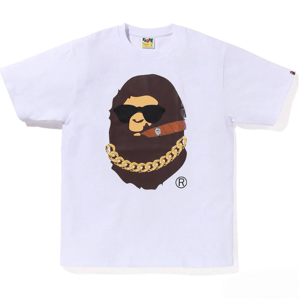 BAPE Boss Smoking Ape Head T-Shirt