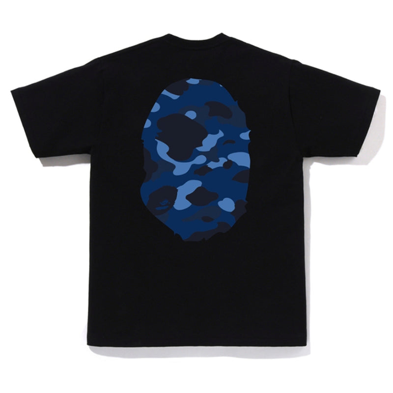 BAPE Color Camo Big Ape Head Tee blue
