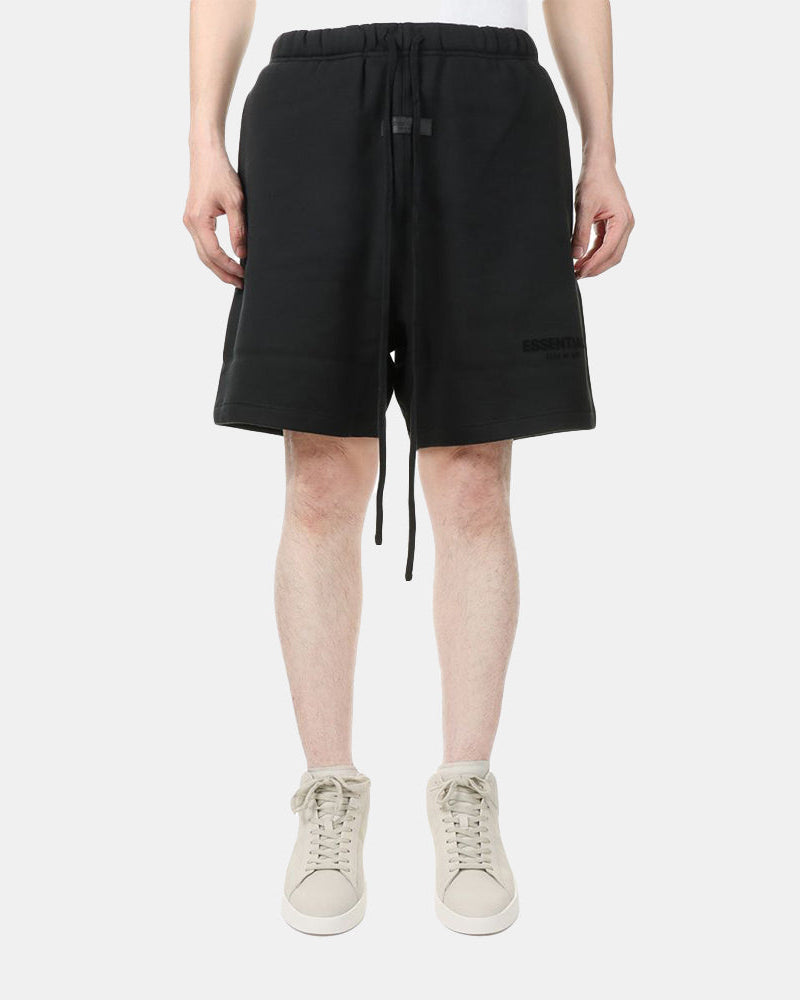 Essentials "Black" Stretch Limo Sweatshorts