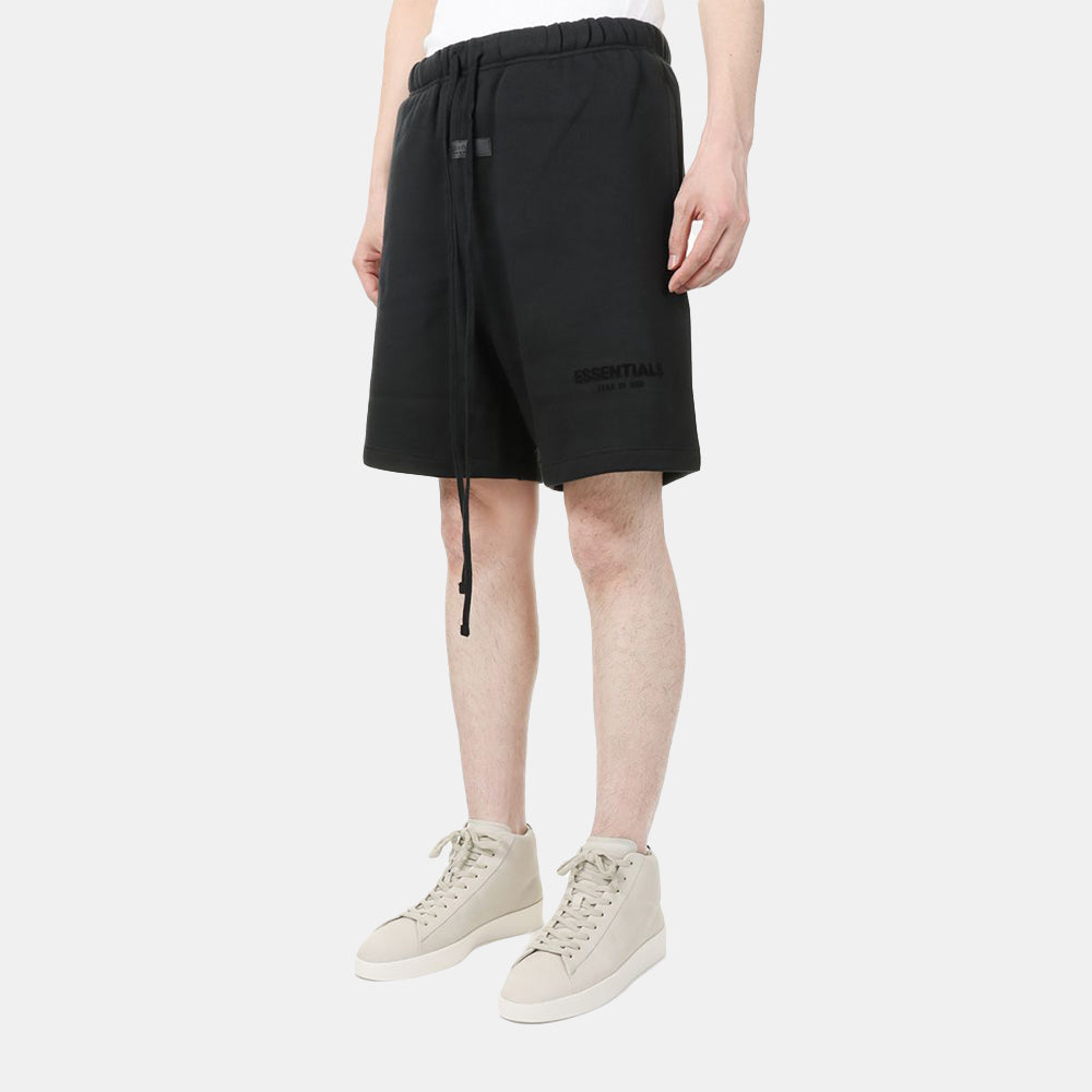 Essentials "Black" Stretch Limo Sweatshorts