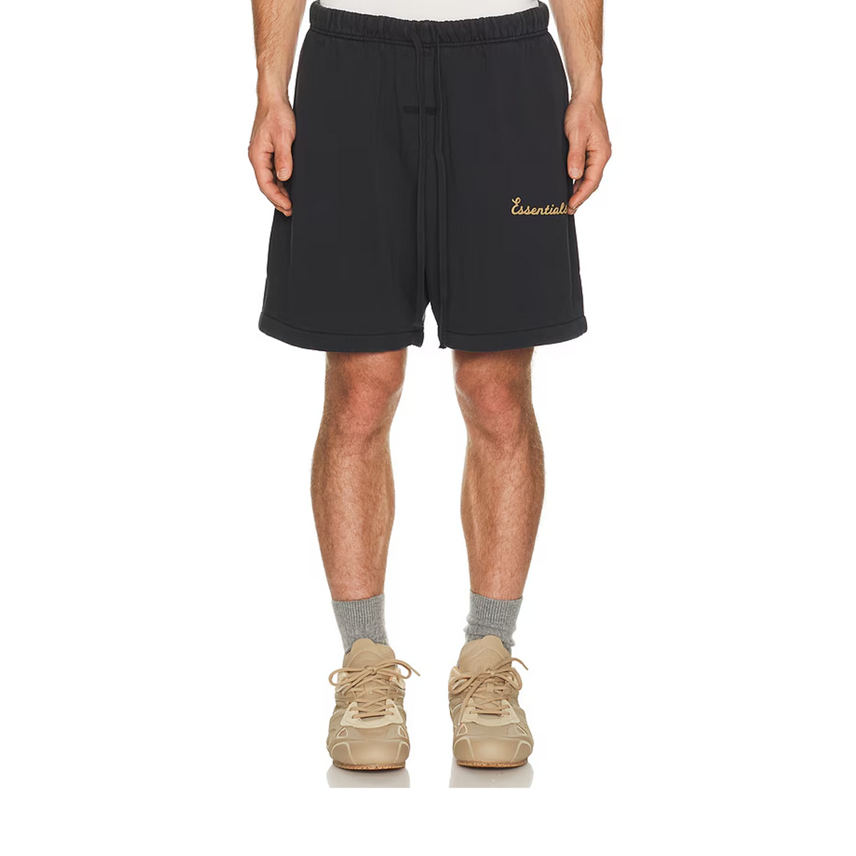 Fear of God Essentials Training Classic Fit Short Faded Black (SS26)