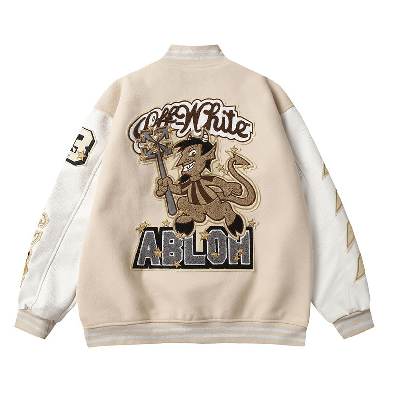 OFF WHITE baseball jacket