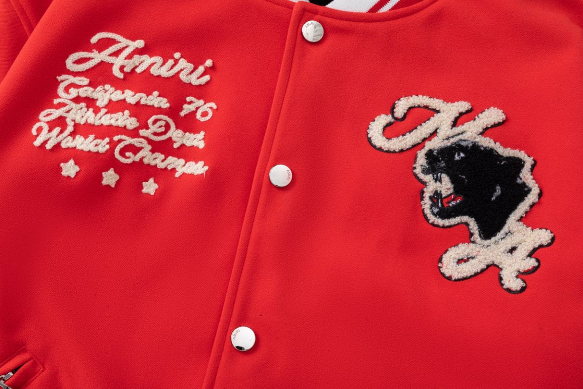 AMIRI Panther Bomber Jacket