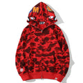 BAPE WGM Camo Zipper Hoodie