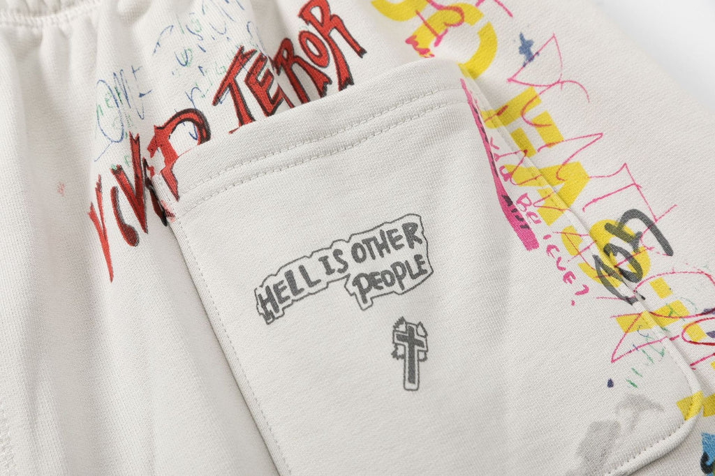 SAINT MICHAEL X Takashi Murakami  Graff Sweatshort