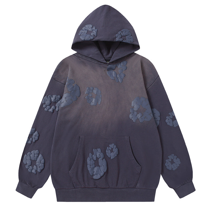 Denim Tears Mono Cotton Wreath Hoodie