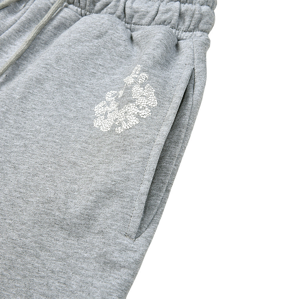 Denim Tears Crystal Patch Cotton logo Design Shorts