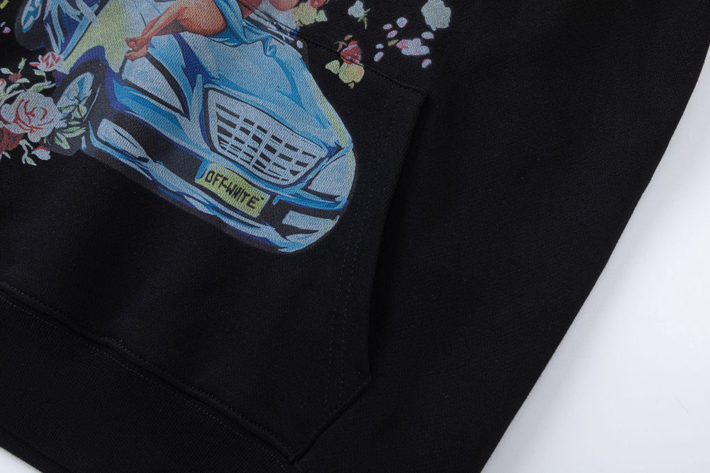 Off-White Fresco Car Skate Hoodie