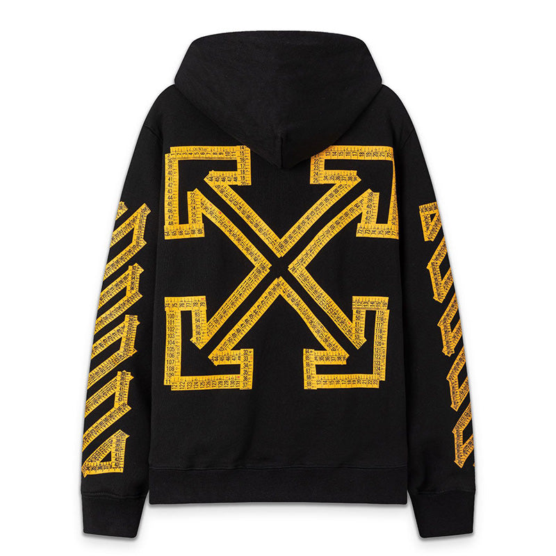 Off-White Schwarzer Hoodie