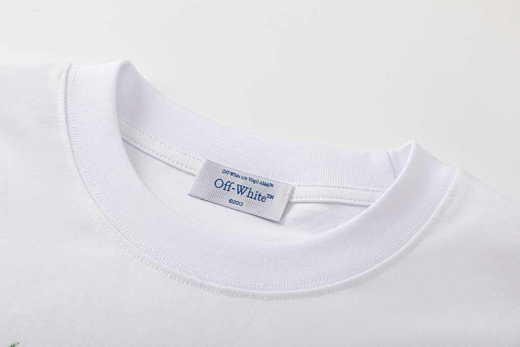 Off-White Bookish Crazy Cotton T-Shirt