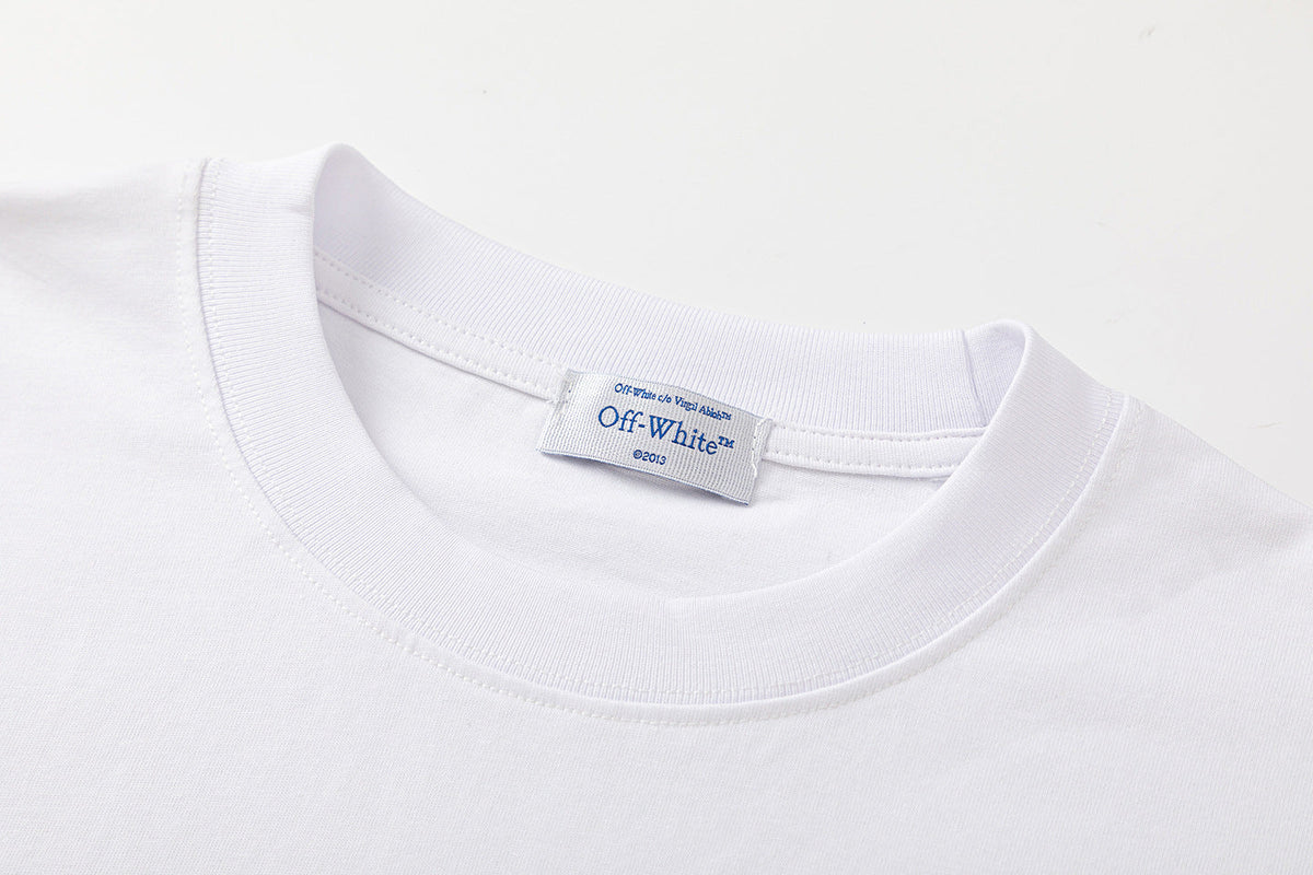 Off-White Bookish Crazy Cotton T-Shirt