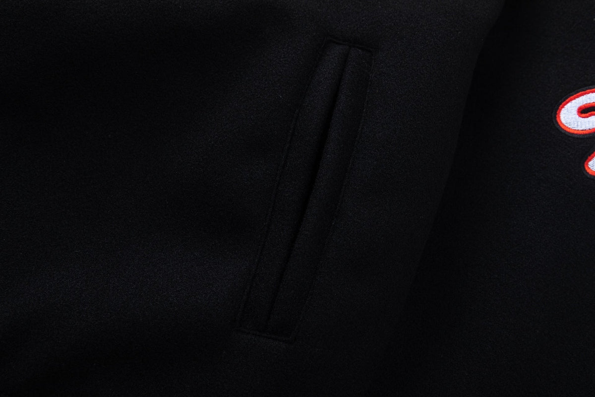 OFF WHITE Golf Varsity Jacket