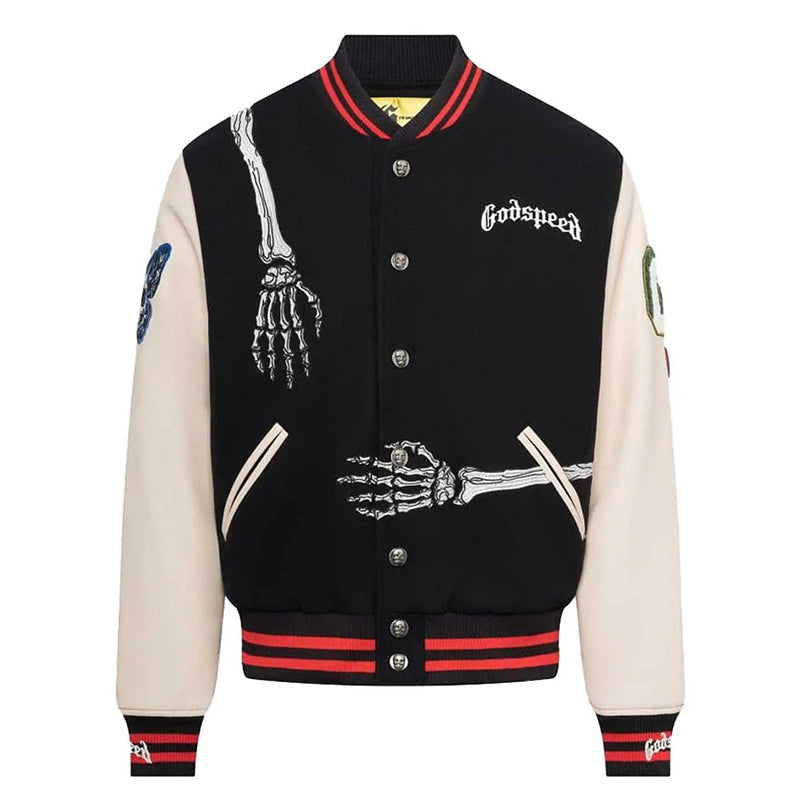 Godspeed R.O.D Varsity Jacket V2 Black/Red