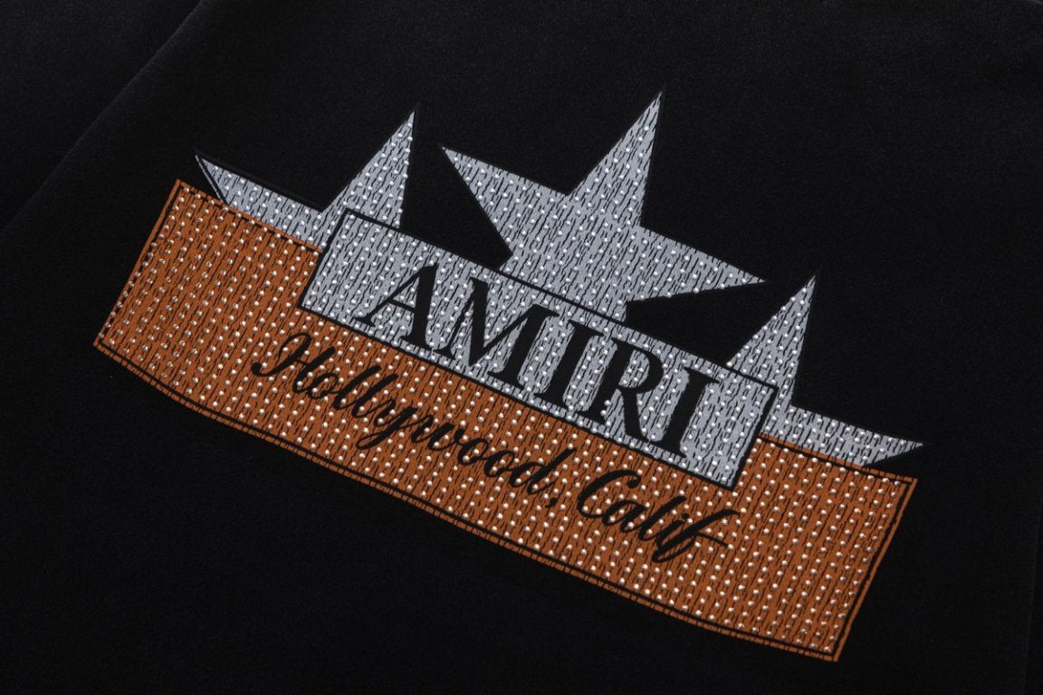 AMIRI Vintage Crystal Star Hoodie