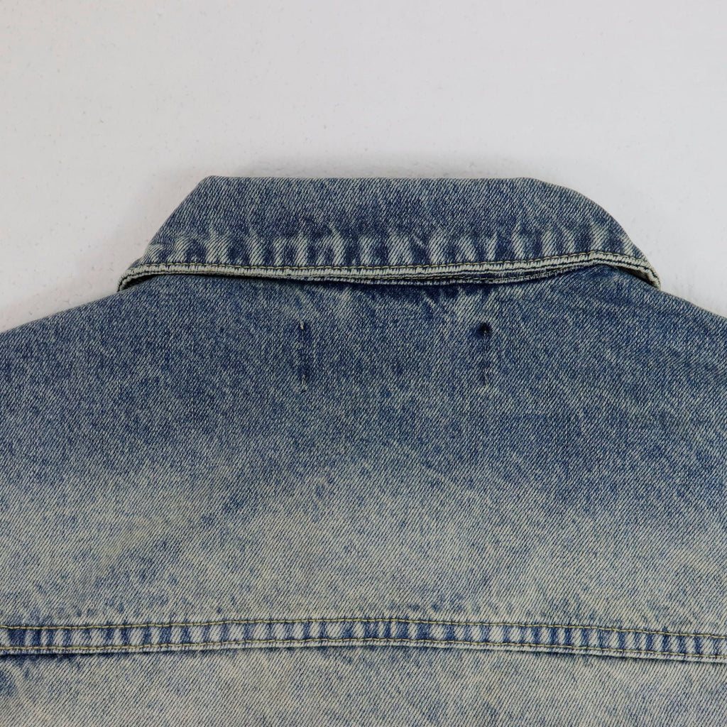 Godspeed  Embroidered Letter Denim Jacket