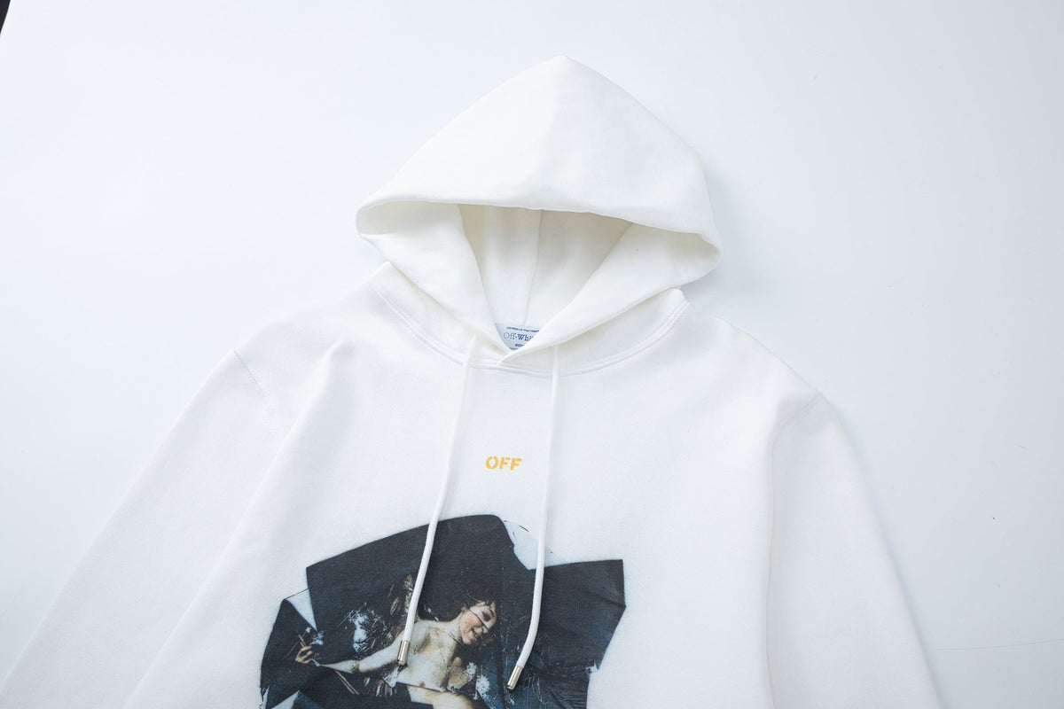 Off-White Graphic-Print  Hoodies