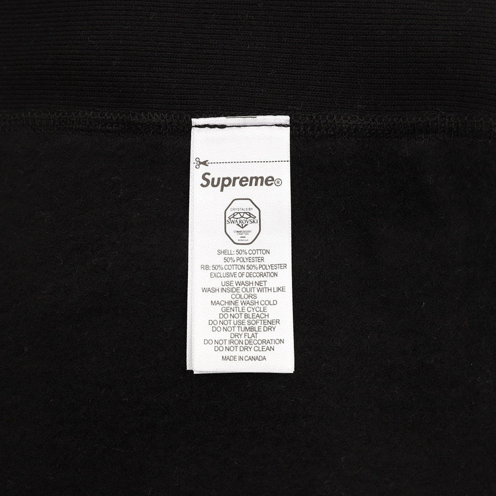 Supreme X Swarovski Motion Logo Hooded Sweatshirt