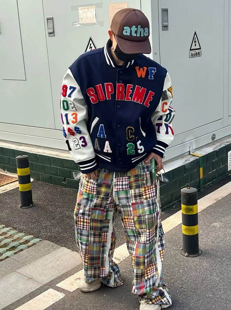 Supreme SS25 week3 Praises Varsity Jacket