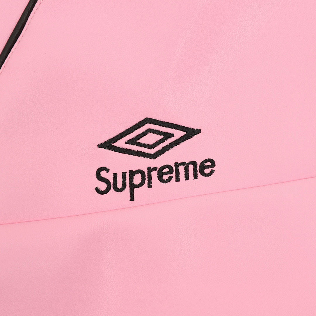 Supreme X Umbro WEEK4 Leather Track Jacket