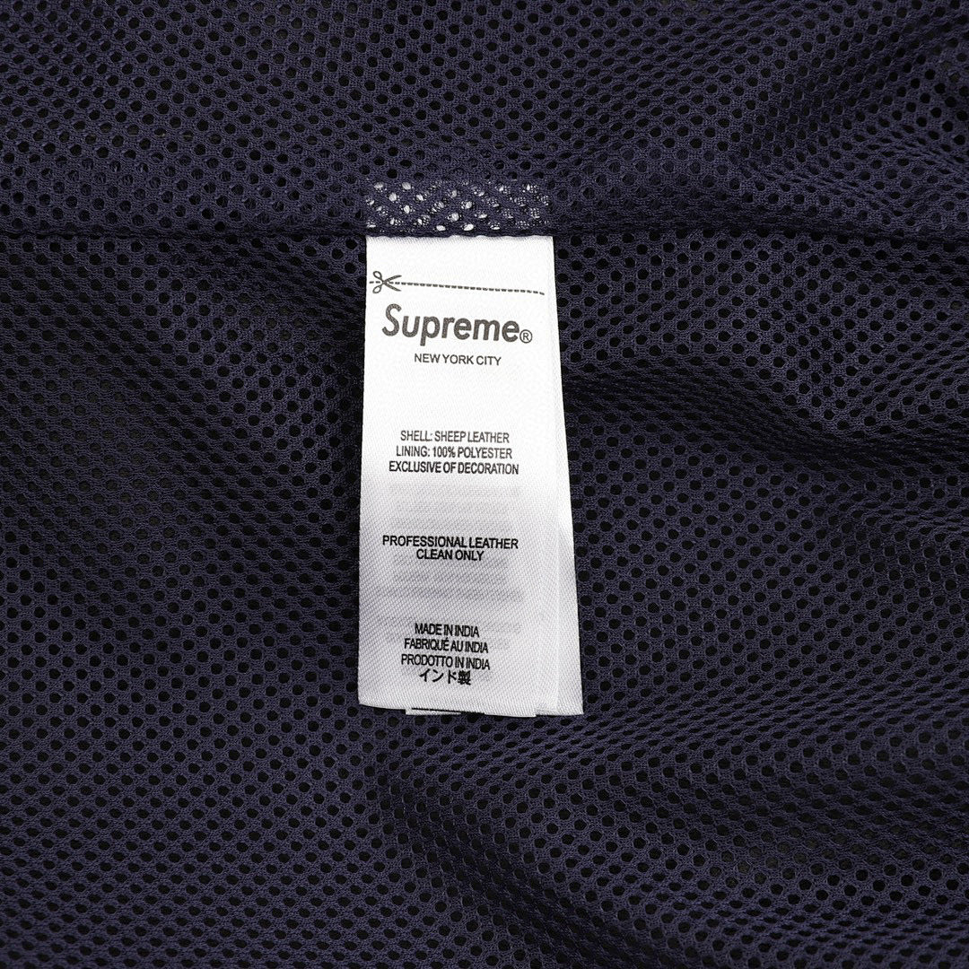 Supreme X Umbro WEEK4 Leather Track Jacket