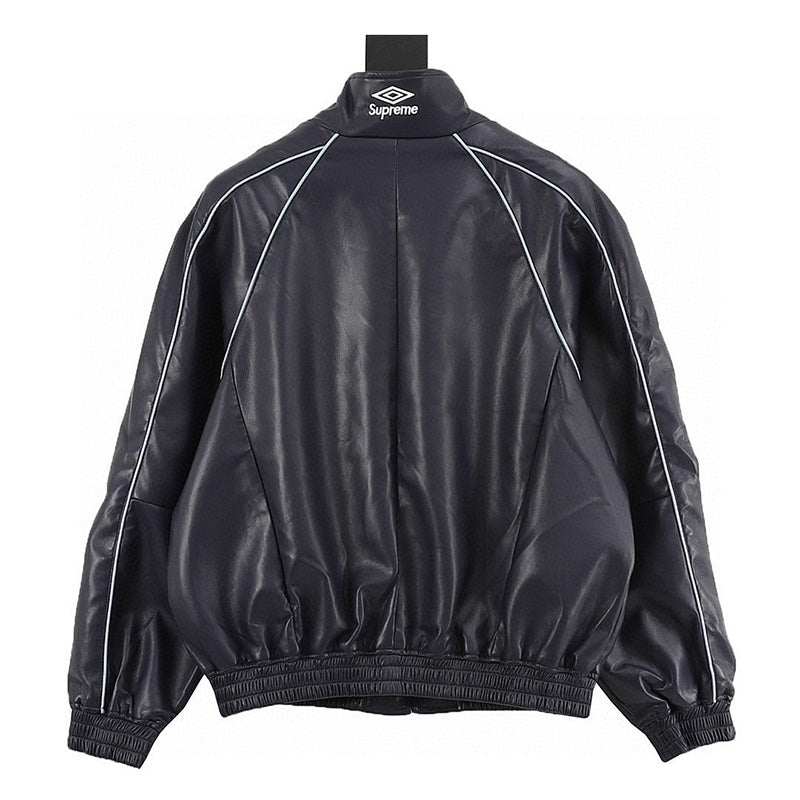 Supreme X Umbro WEEK4 Leather Track Jacket