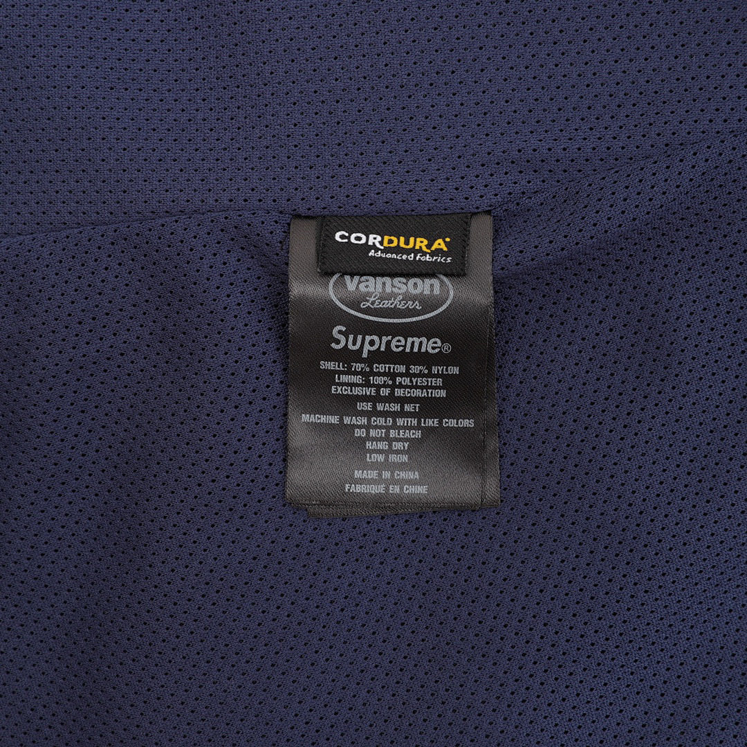 Supreme Vanson Leathers Cordura Cotton Jacket