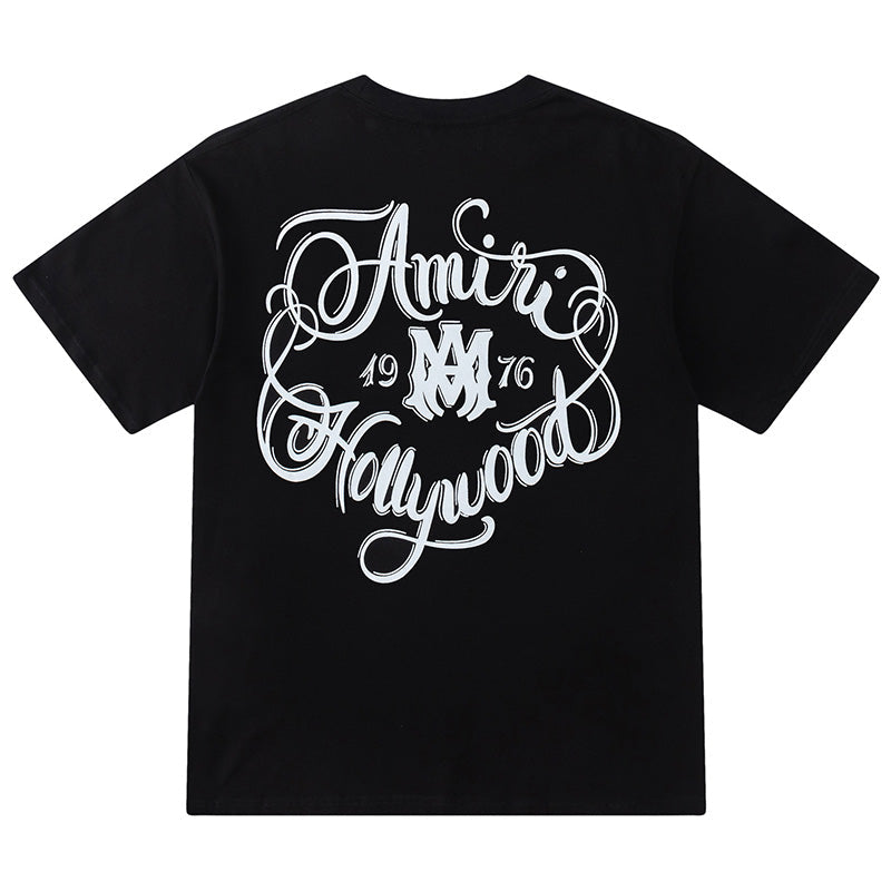AMIRI Hollywood Lettering-Print T-Shirts