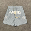 AMIRI Logo-Print Swim Shorts