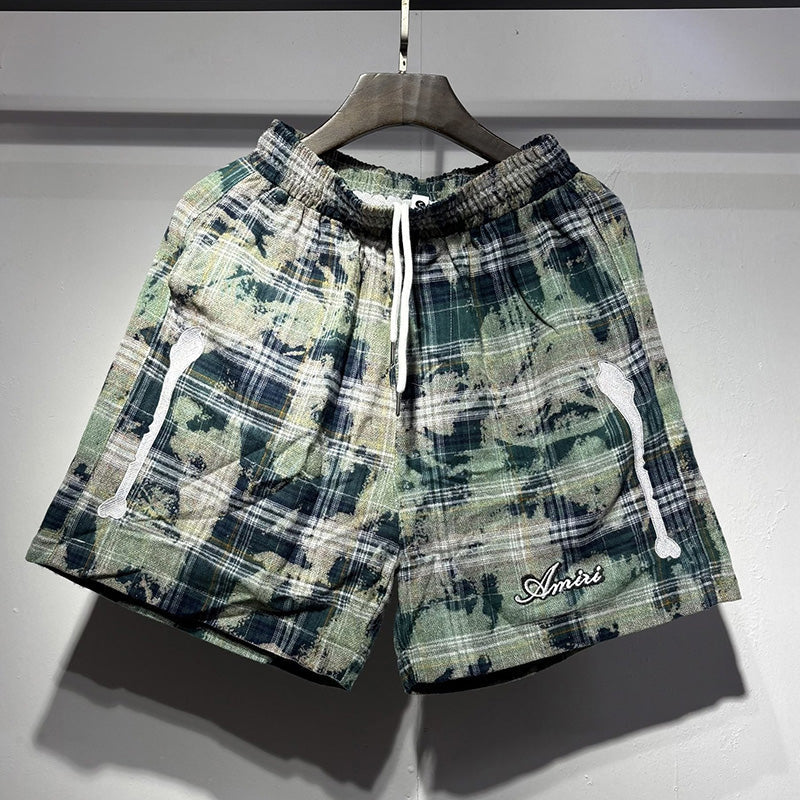 AMIRI Hawaiian Print Mens Shorts