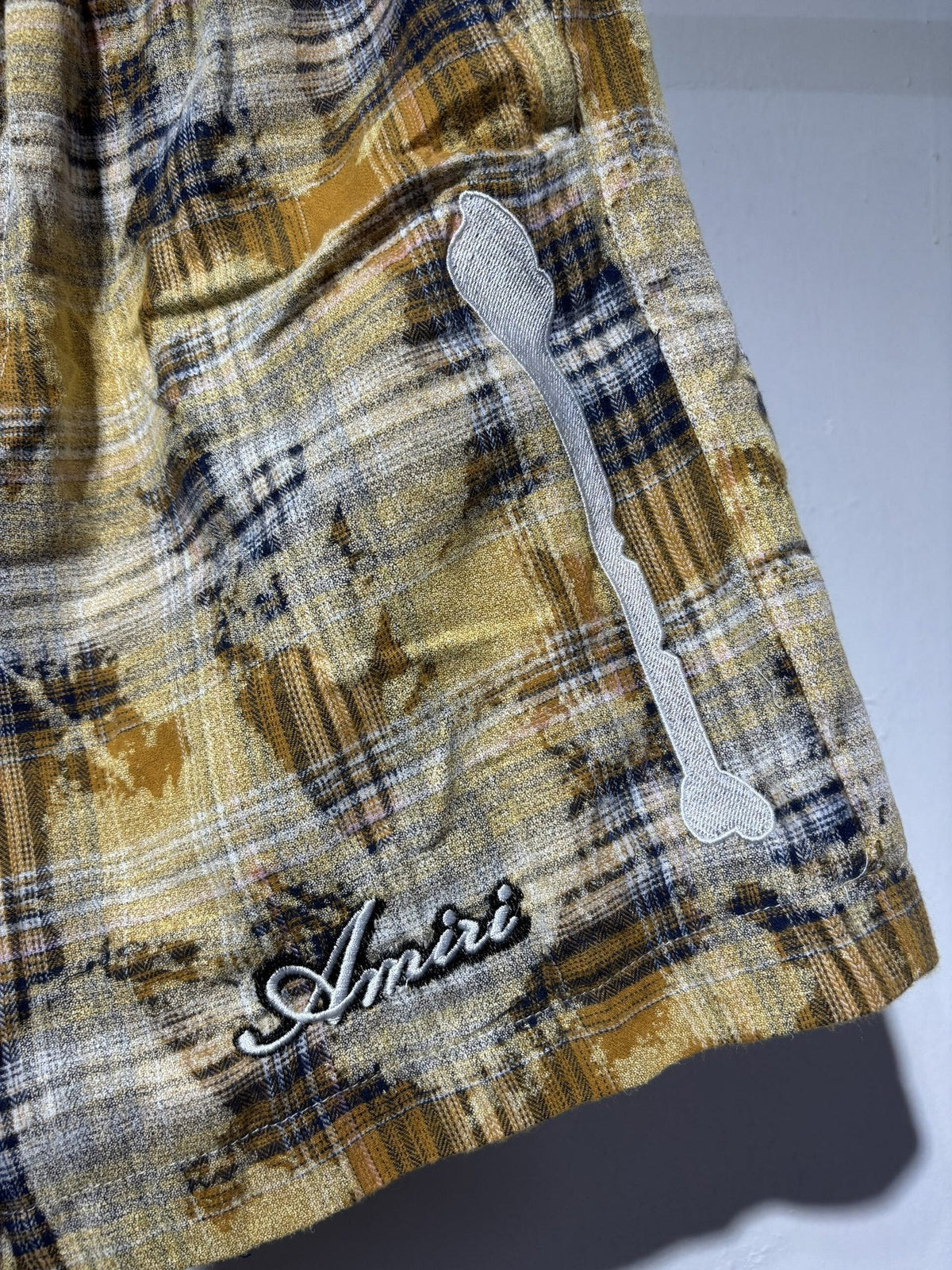 AMIRI Hawaiian Print Mens Shorts