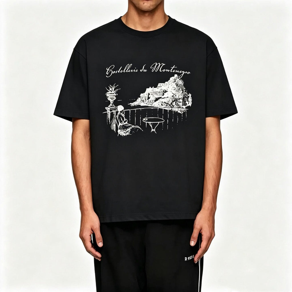 RHUDE Crewneck Cotton Tee