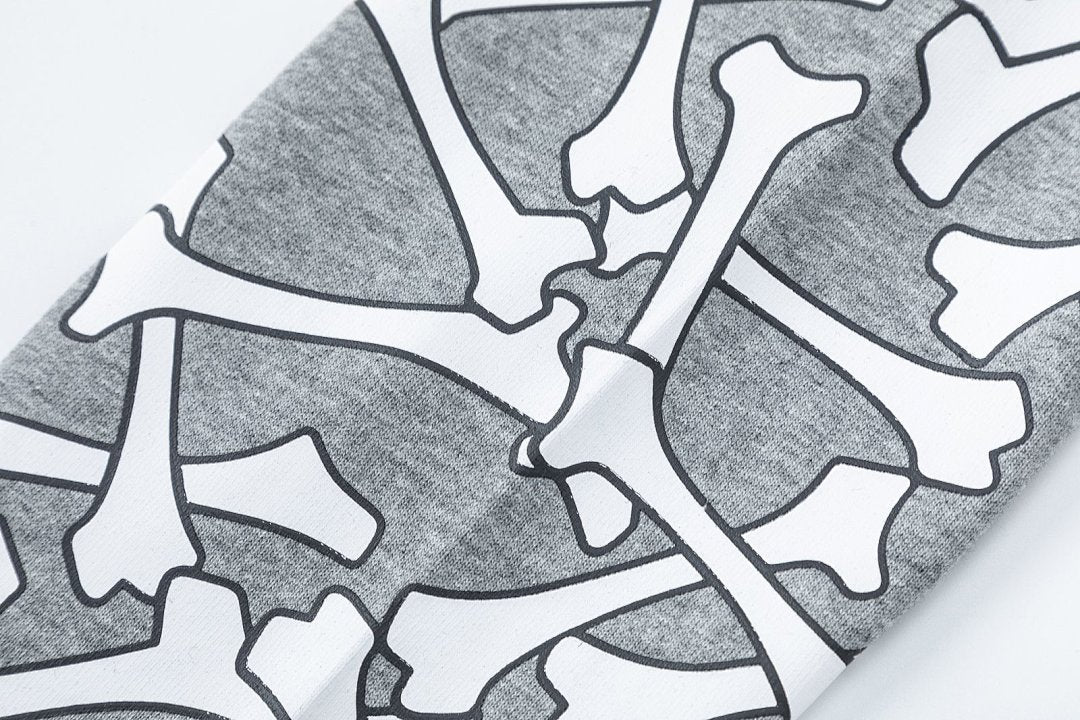 AMIRI Bones Stacked Long-Sleeve T-Shirts
