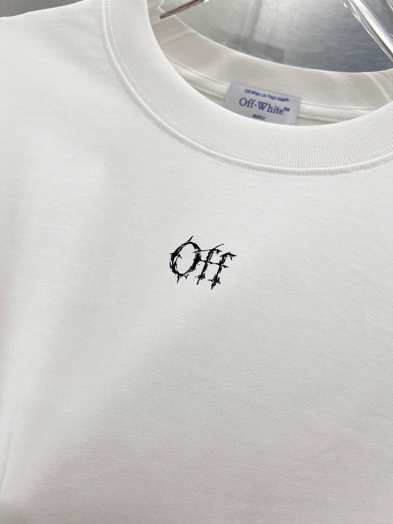 OFF-WHITE Logo Print T-Shirt #9618