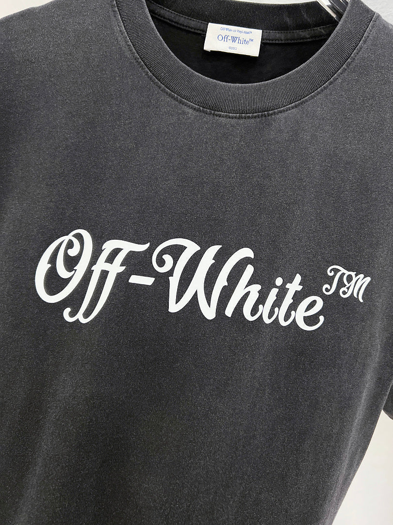 OFF-WHITE Logo Print T-Shirt #9651