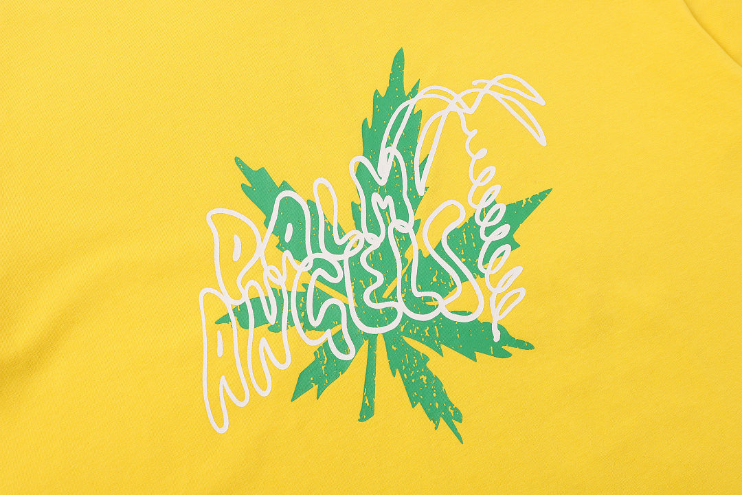 Palm Angels Palm Leaf Graphic T-Shirt