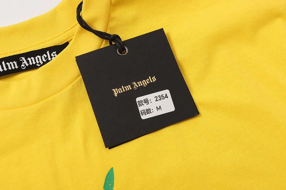 Palm Angels Palm Leaf Graphic T-Shirt