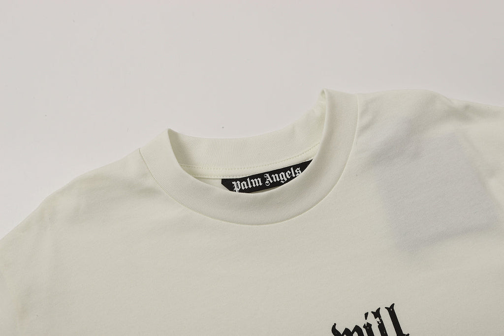 Palm Angels Print Ribbed T-Shirt