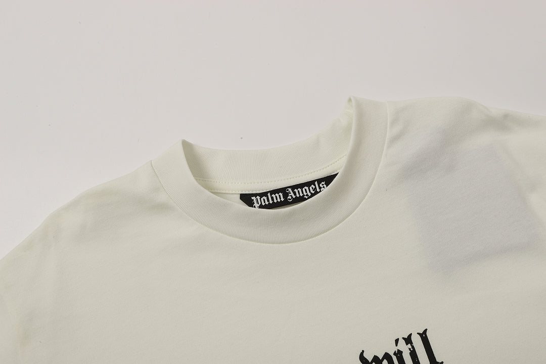 Palm Angels Print Ribbed T-Shirt