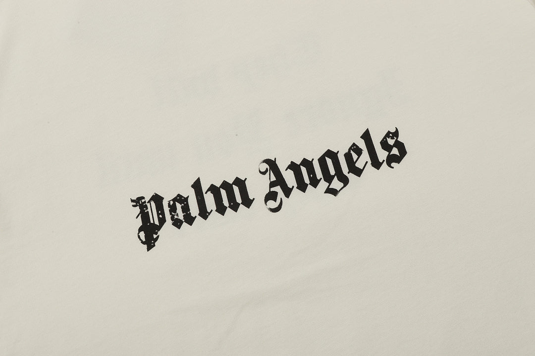 Palm Angels Print Ribbed T-Shirt