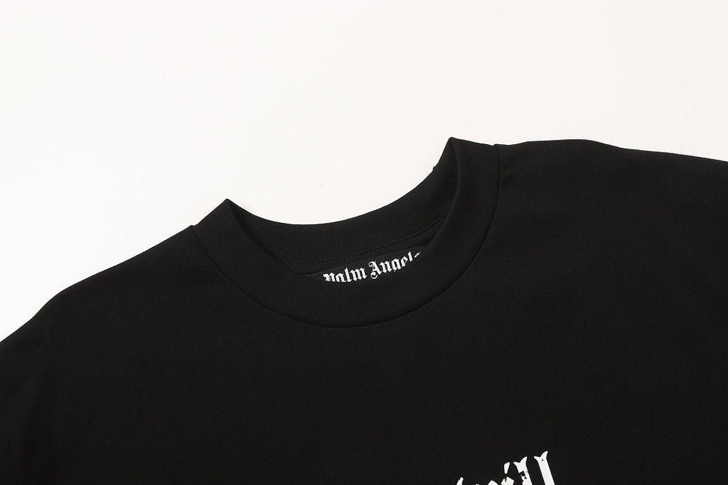 Palm Angels Print Ribbed T-Shirt