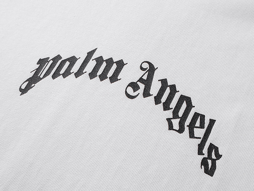 Palm Angels Curved-Logo T-Shirt