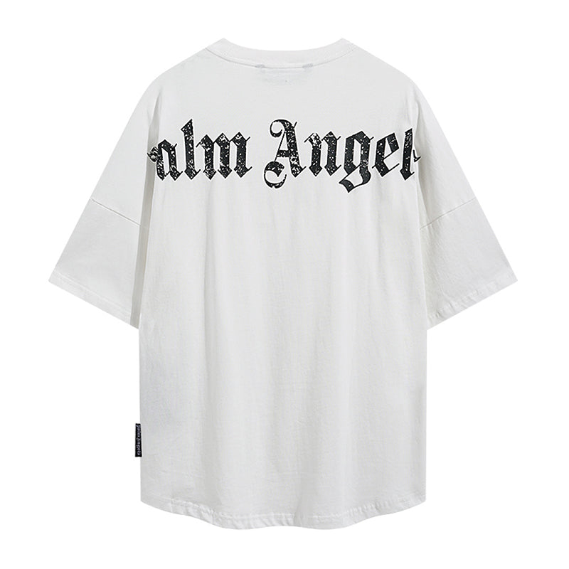 Palm Angels Curved-Logo T-Shirt