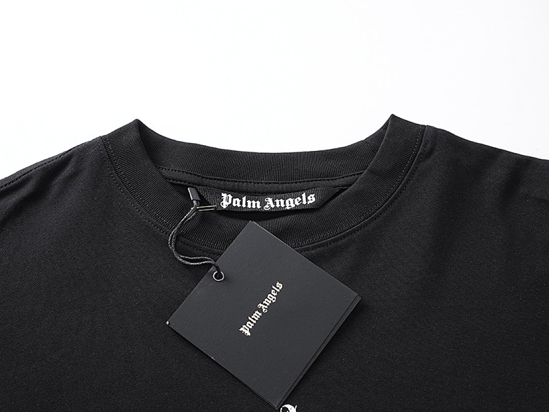 Palm Angels Curved-Logo T-Shirt