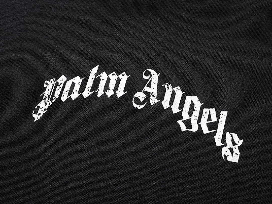 Palm Angels Curved-Logo T-Shirt