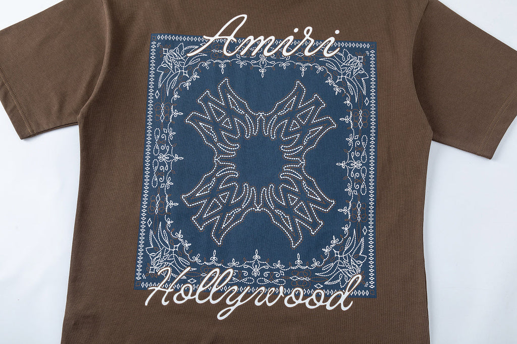 AMIRI Logo-Print Cotton T-Shirt