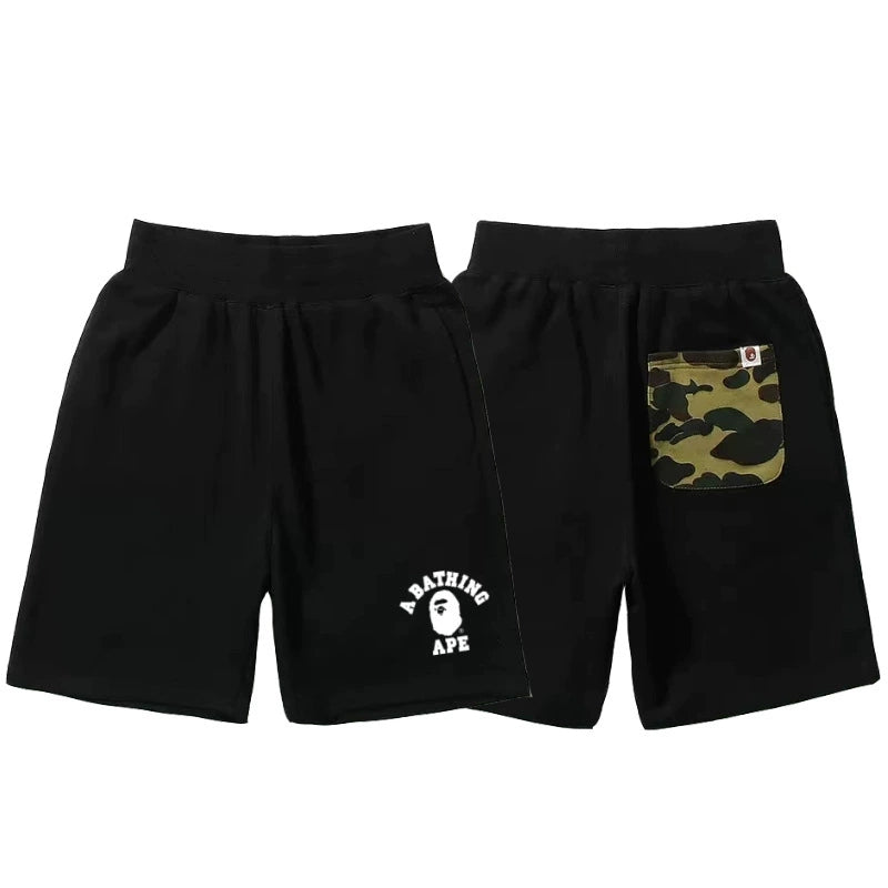 BAPE College Sweat Shorts