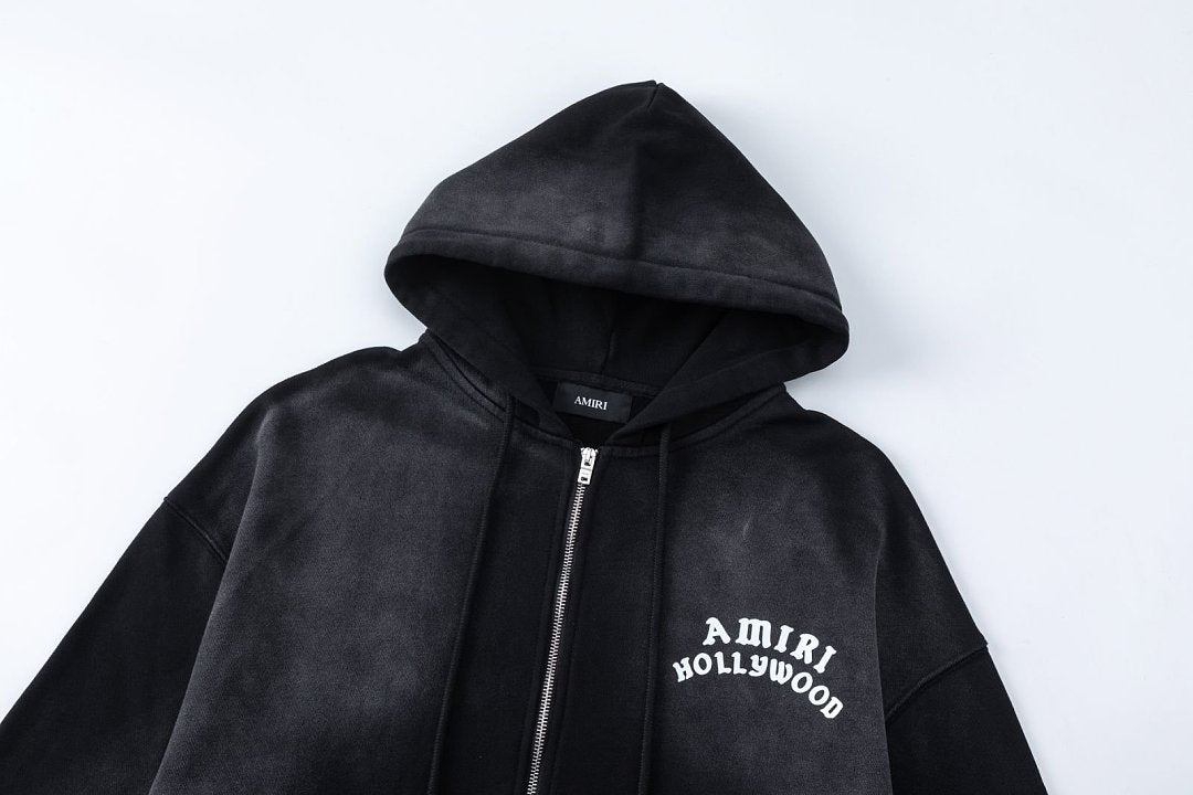 AMIRI Hollywood Zip-Up Hoodie
