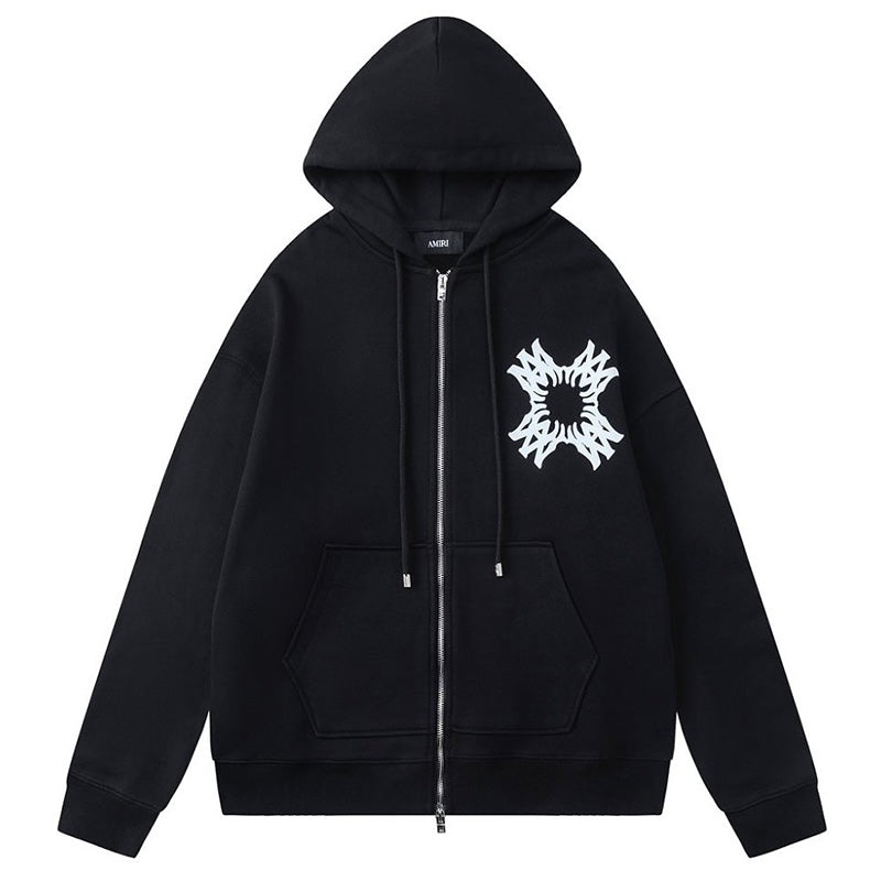 AMIRI MA Quad Zip Up Hoodie