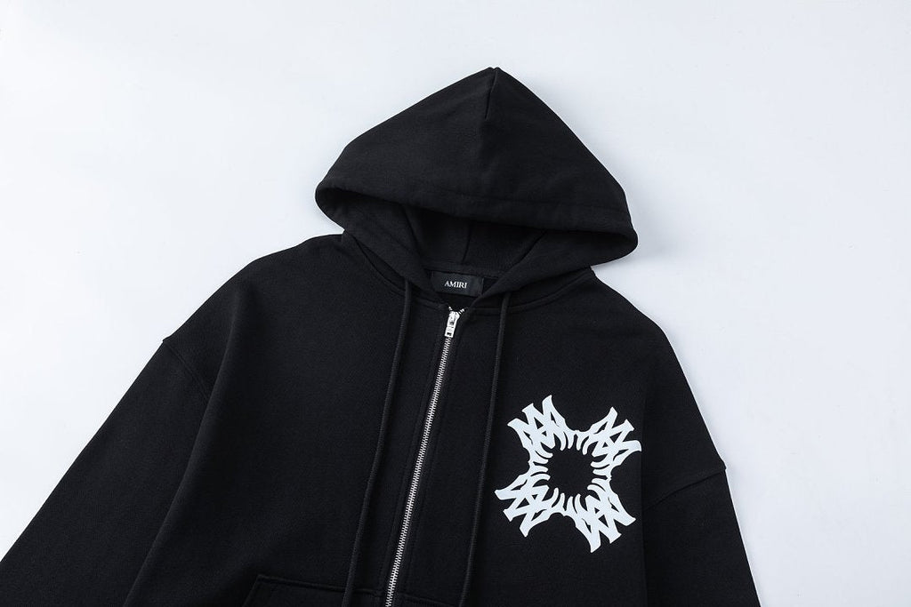 AMIRI MA Quad Zip Up Hoodie